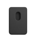 Portefeuille en cuir pour iPhone – Noir – Image 3